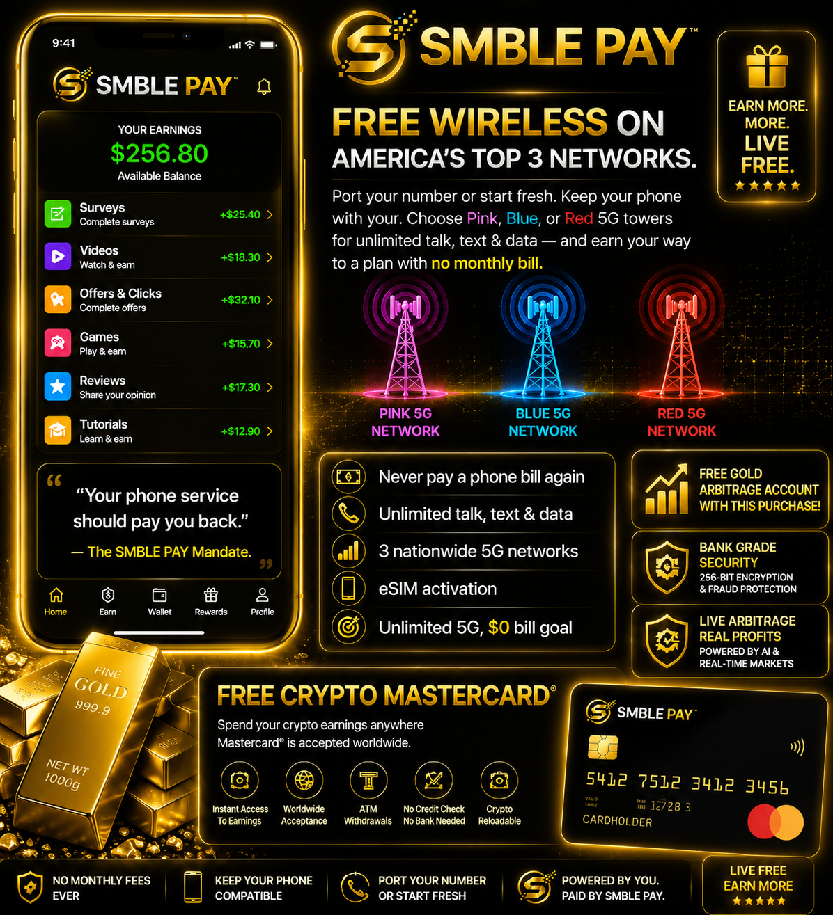 GOLD APP SMARTPHONE
